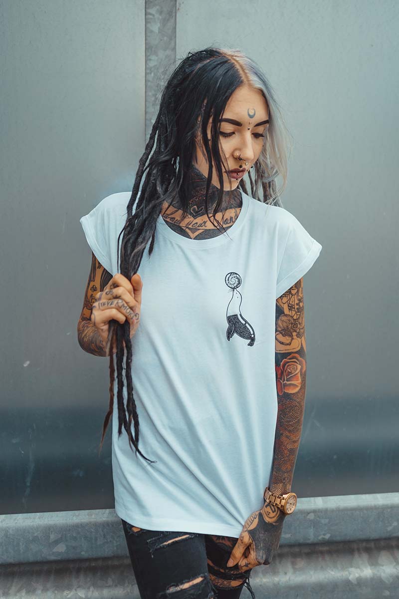 Girl - Seal Shirt [white]